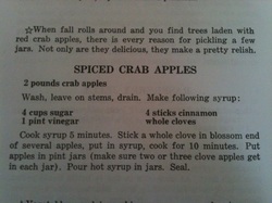 How do you make spiced crabapples?